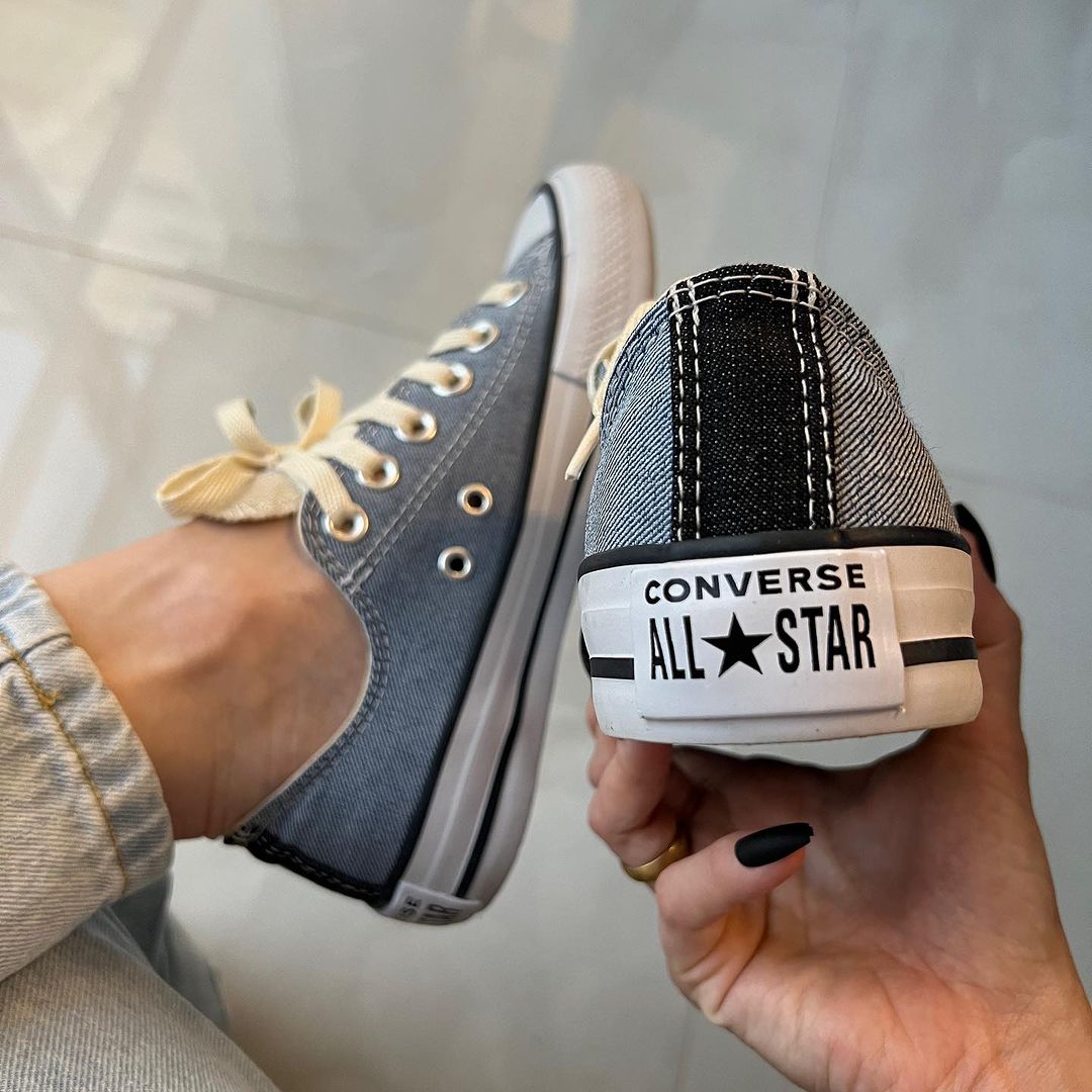 Tenis All Star Jeans Lona Feminino