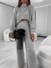 Conjunto Tricô Mousse