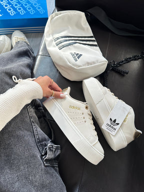 Tênis Adidas Plataforma Lurex | Premium